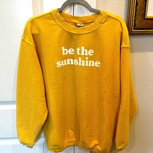 Pink Lily Corded Sweatshirt Size S